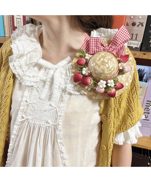 ピンクハウス カトンテールコサージュ PINK HOUSE コサージュ ピンク