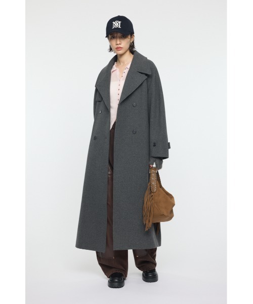 セール】FORM SLEEVE ロングコート（チェスターコート）｜MOUSSY