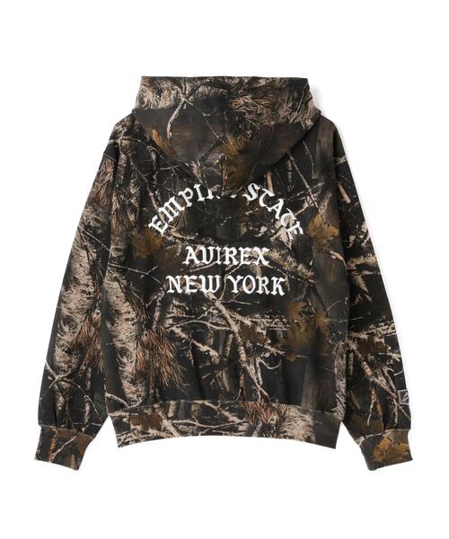 ZIP UP HOODIE 'REAL TREE CAMO' / ジップアップ フーディ リアル