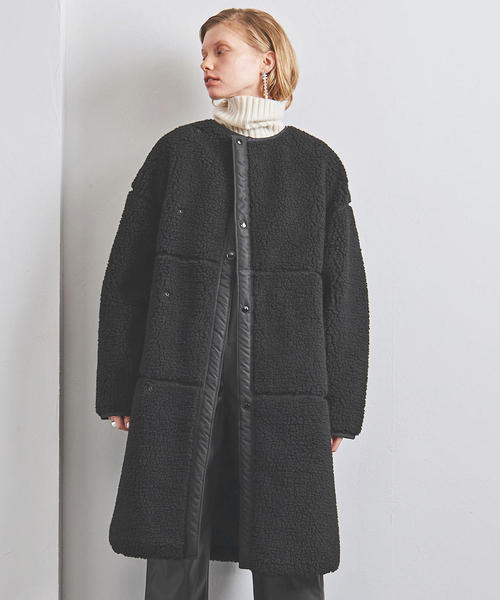 HYKE（ハイク）の「＜HYKE（ハイク）＞ ボア ロングコート