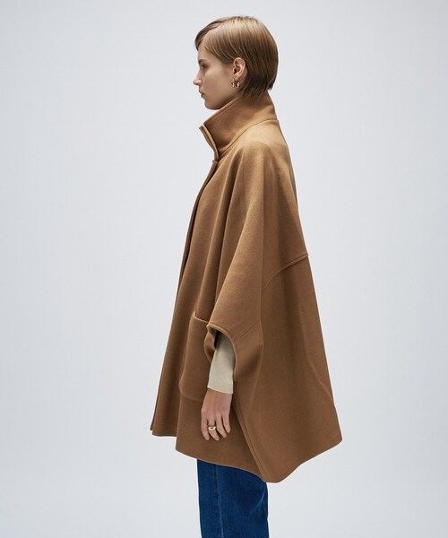 セール】【手洗い可】メルトンジャージポンチョコート（その他アウター