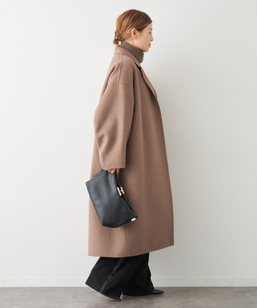 ウールアンゴラ リバーコート（チェスターコート）｜Deuxieme Classe