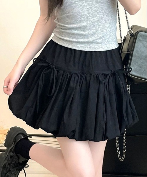 セール】WEGO/リボンバルーンスカートパンツ付き（スカート）｜WEGO