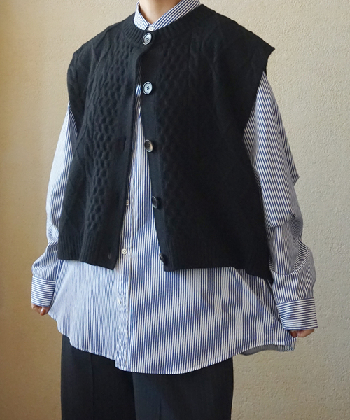 journal standard luxe ウールリング フードベスト JOURNAL STANDARD