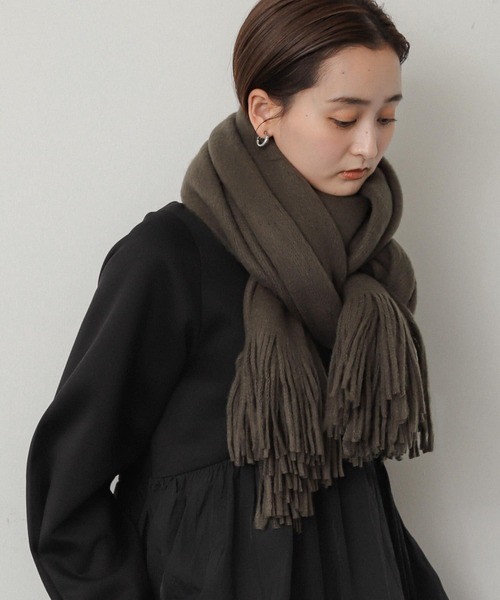 セール】ニットフリンジストール（ストール/ショール）｜SENSE OF