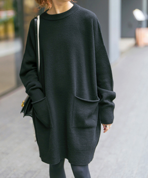 Spick & Span（スピックアンドスパン）の「《追加》クルーネック