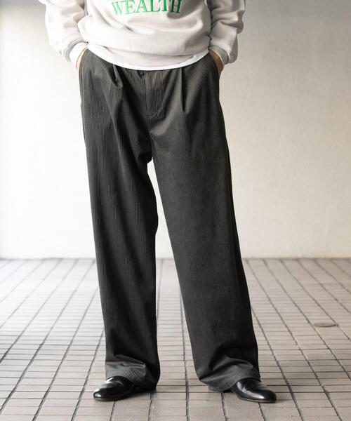 セール】コーデュロイタックワイドパンツ（その他パンツ）｜SENSE OF