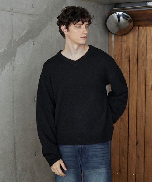 Parts Lab.】Basic Knit PO / ベーシックニットプルオーバー（ニット