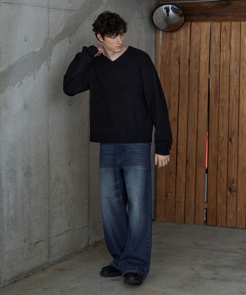 Parts Lab.】Basic Knit PO / ベーシックニットプルオーバー（ニット