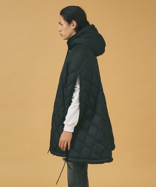 TAION / タイオン】MILITARY RIVERSIBLE DOWN CAPE【U0NISEX