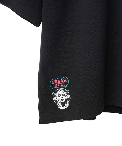 FREAK OUT刺繍 ポロシャツ（ポロシャツ）｜HYSTERIC GLAMOUR