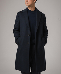 EDIFICE（エディフィス）の「グレンチェック チェスターコート