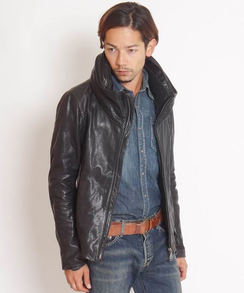 ゴア ビッグフードゴートレザージャケット Mサイズ ゴア ビッグフード