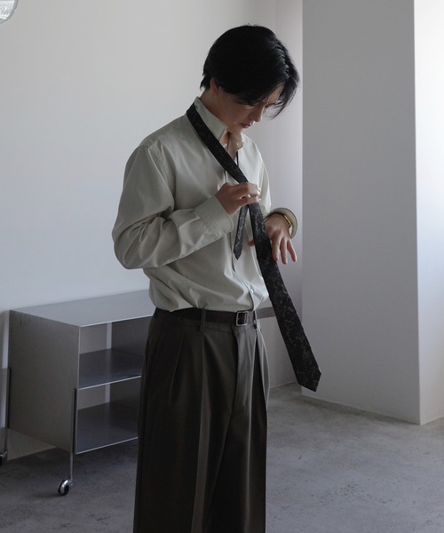 HIGH TWIST PE DOUBLE SUIT（スーツセット）｜WYM LIDNM（ウィム バイ