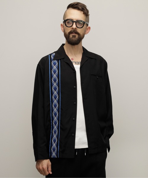 セール】Schott/ショット/BRAID LYOCELL LS SHIRT/ブレイド リヨセル