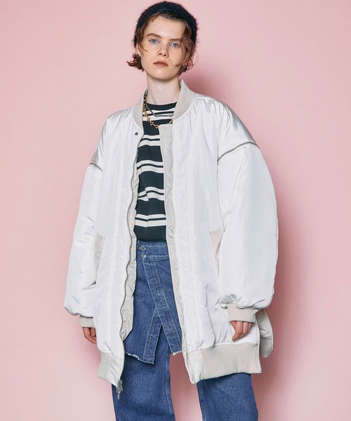 MAISON SPECIAL（メゾンスペシャル）の「Reversible Nylon Over MA-1