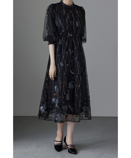 etoll.（エトル）の「刺繍レースワンピースドレス 結婚式（ドレス