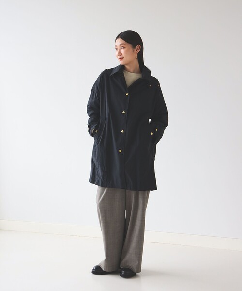 Traditional Weatherwear / パッカブル MALTON フードコート（ステン