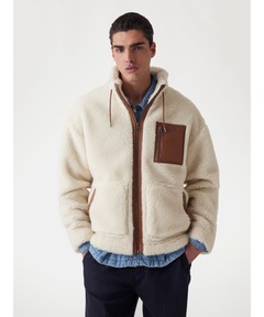 セール】ベーシックシェルパフリースジャケット / ボアブルゾン