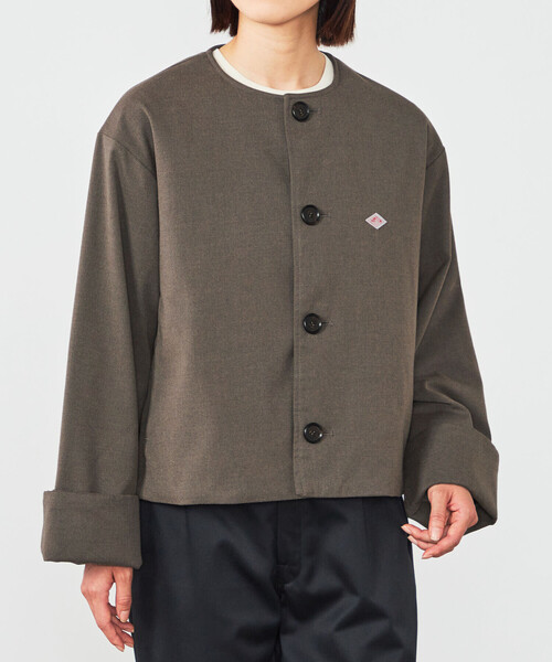 DANTON | 中綿ノーカラージャケット WOMEN（ノーカラージャケット