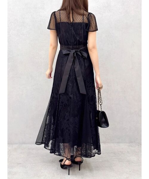 セール】MIXレースマーメイドドレス（ドレス）｜dazzlin（ダズリン）の