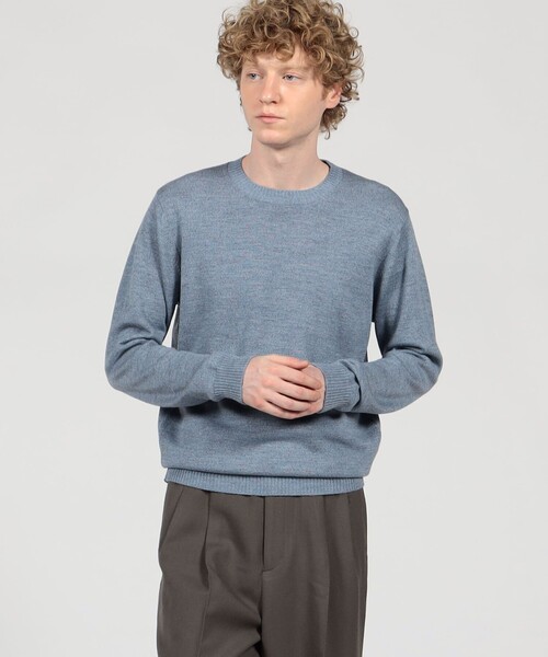 TOMORROWLAND tricot メリノベーシック クルーネックプルオーバー