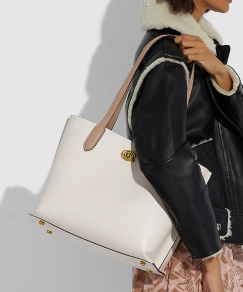 ウィロウ トート カラーブロック（トートバッグ）｜COACH（コーチ）の