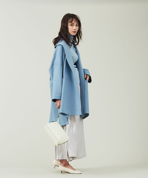 qualite（カリテ）の「圧縮ウールショールカラーコート（その他