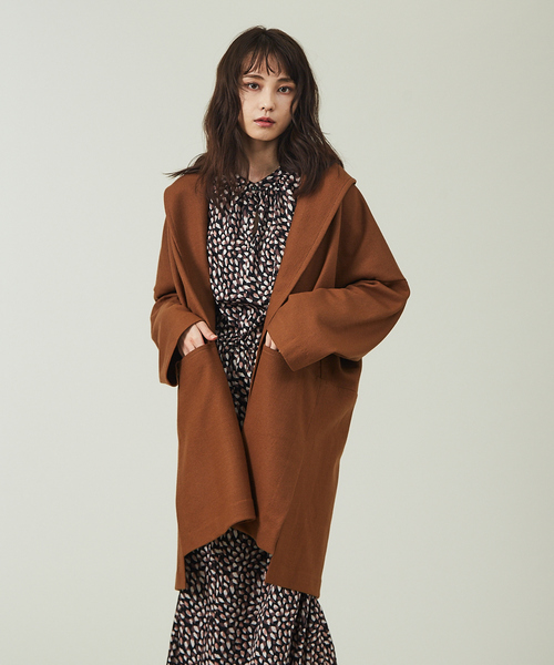 qualite（カリテ）の「圧縮ウールショールカラーコート（その他