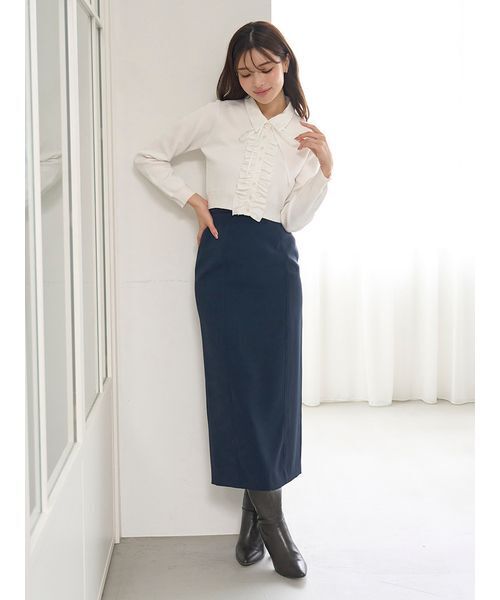 シンプルペンシルスカート（スカート）｜SNIDEL（スナイデル）の