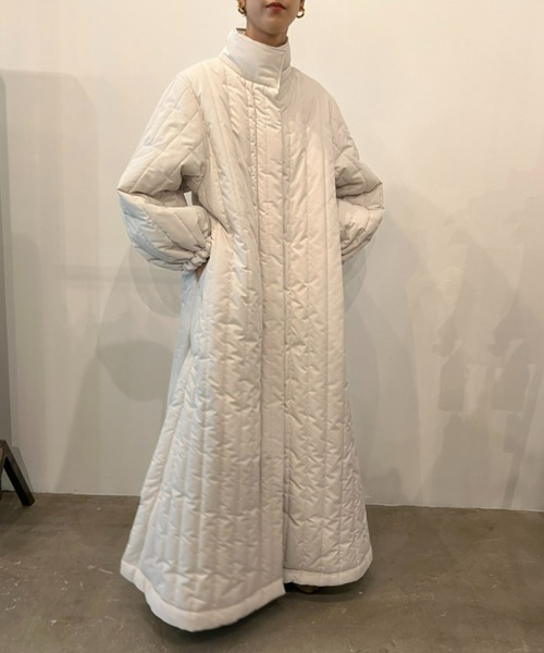 PERNA（ペルナ）の「ボリュームキルティングロングコート（ダウン