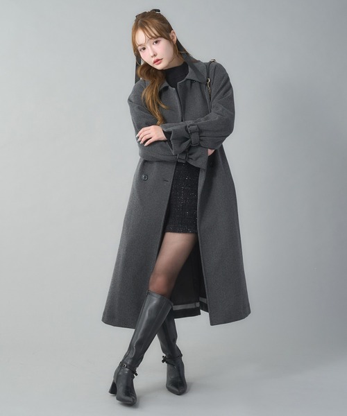 セール】【今すぐお届け可能！ケープが取り外せる】2wayロングステン