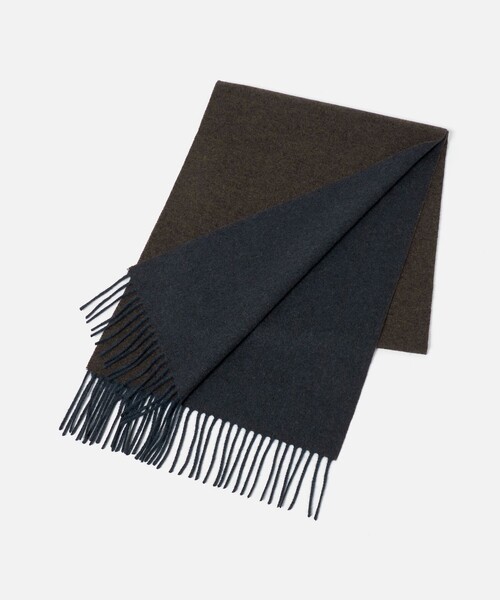 セール】カシミヤ 100 リバー マフラー（マフラー）｜green label