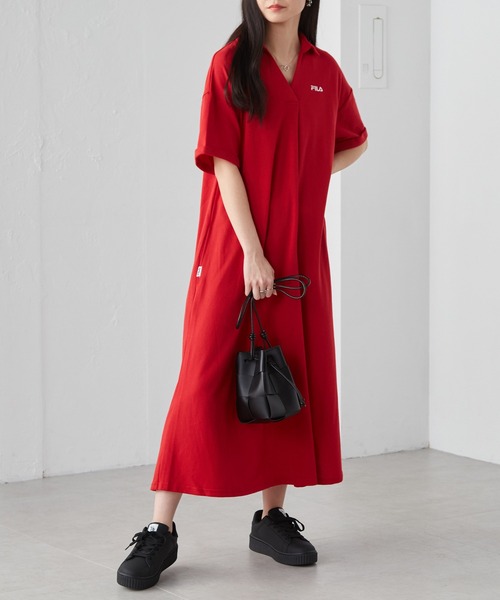 FILA 購入 フィラ ワンピースM♡プリンス エレッセ ヨネックス