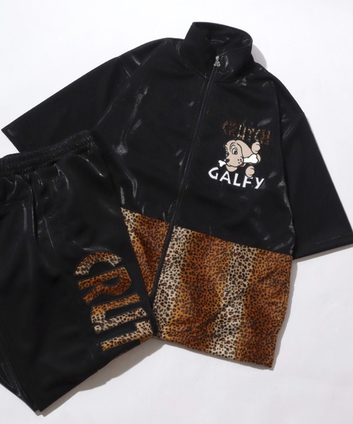 GALFY（ガルフィー）の「GALFY（ガルフィー）ラメジャージ×レオパード