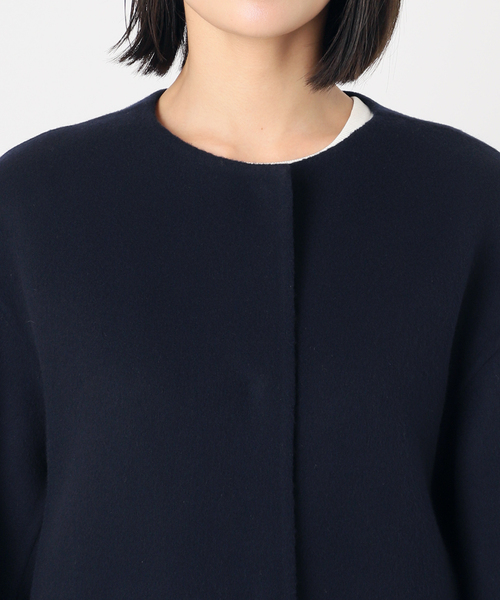 SLOBE IENA（スローブイエナ）の「habiストールノーカラーコート（ノー