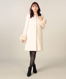 LAISSE PASSE（レッセパッセ）の「ファーティペット付コート（ノー