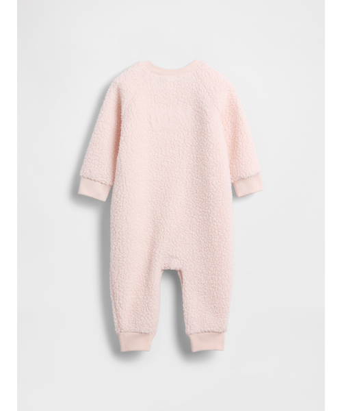 セール】GAPロゴ ボア カバーオール (ベビー)（ロンパース）｜GAP