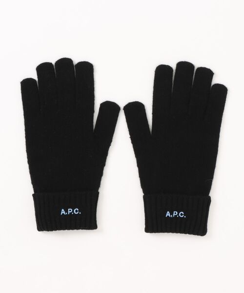A.P.C.（アーペーセー）の「A.P.C. Wool-Lined Leather Gloves（手袋