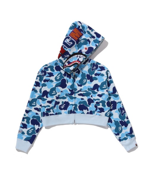 A BATHING APE エイプ ジップパーカー ririジップ 裏地カモ柄S A