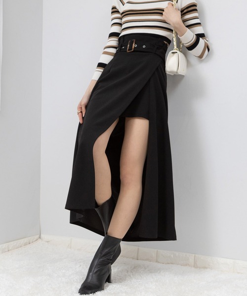 BRIEFING ブラックスカート(インナーパンツ付き) 楽天市場