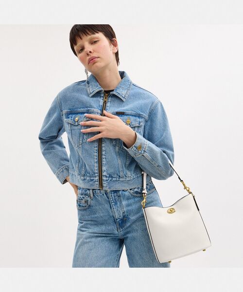 COACH（コーチ）の「ウィロウ ソフト バケット バッグ 19（ショルダー