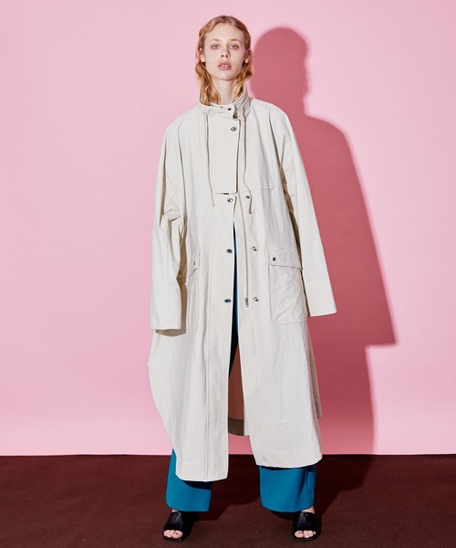 MAISON SPECIAL（メゾンスペシャル）の「Twist Button Maxi Mods Coat