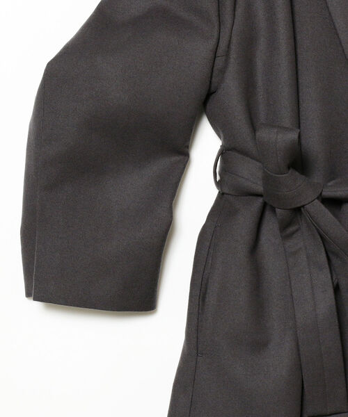 ATON（エイトン）の「ATON / ウールサキソニー チェスターコート