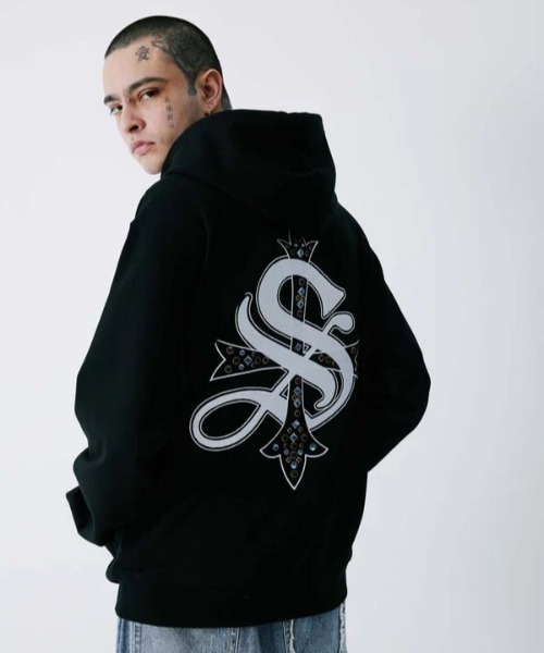 SUPPLIER（サプライヤー）の「SUPPLIER/サプライヤー/Studs Cross Zip
