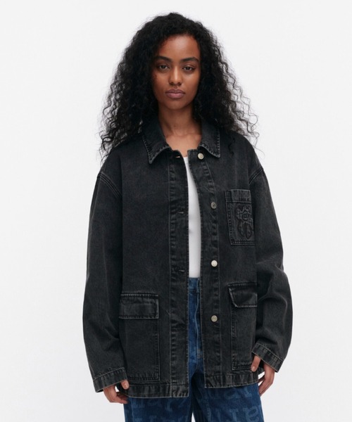 ノベルティ付】《Maridenim》 Poweri Unikko / jacket（デニム