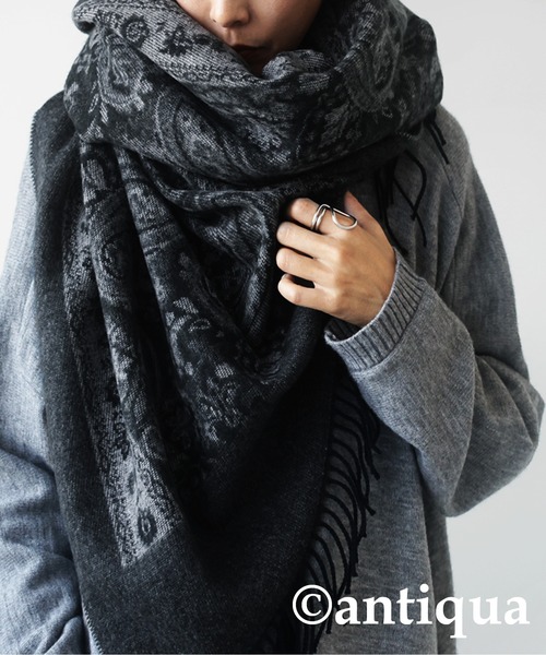 ペイズリー柄ストール（ストール/ショール）｜antiqua（アンティカ）の