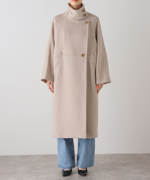 追加》Wビーバーコクーンスタンドカラー（その他アウター）｜B.C STOCK