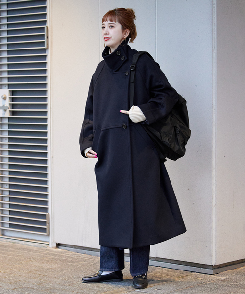 追加》Wビーバーコクーンスタンドカラー（その他アウター）｜B.C STOCK