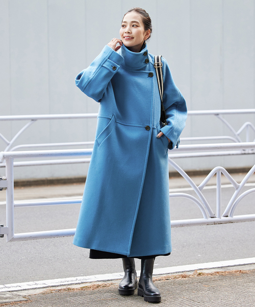 追加》Wビーバーコクーンスタンドカラー（その他アウター）｜B.C STOCK